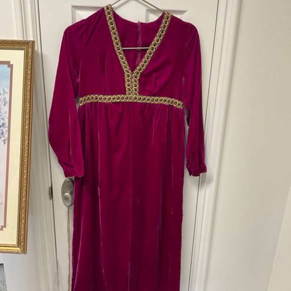70’s Velvet Gown - Picture 3 of 5